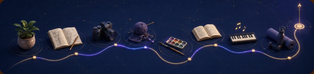 How to find a hobby by exploring different creative and relaxing hobby paths